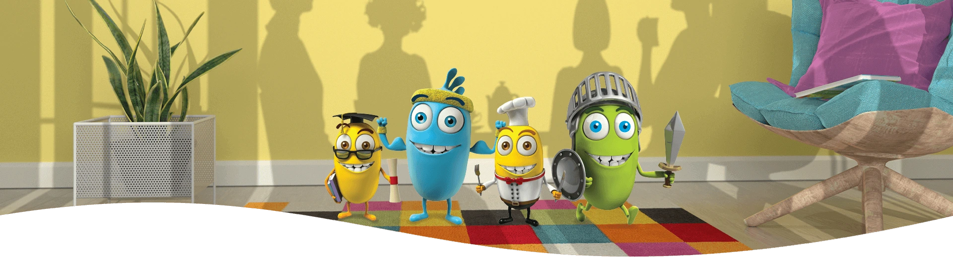 background image Dodaci ishrani za decu 3+ for the the KIDS VITS